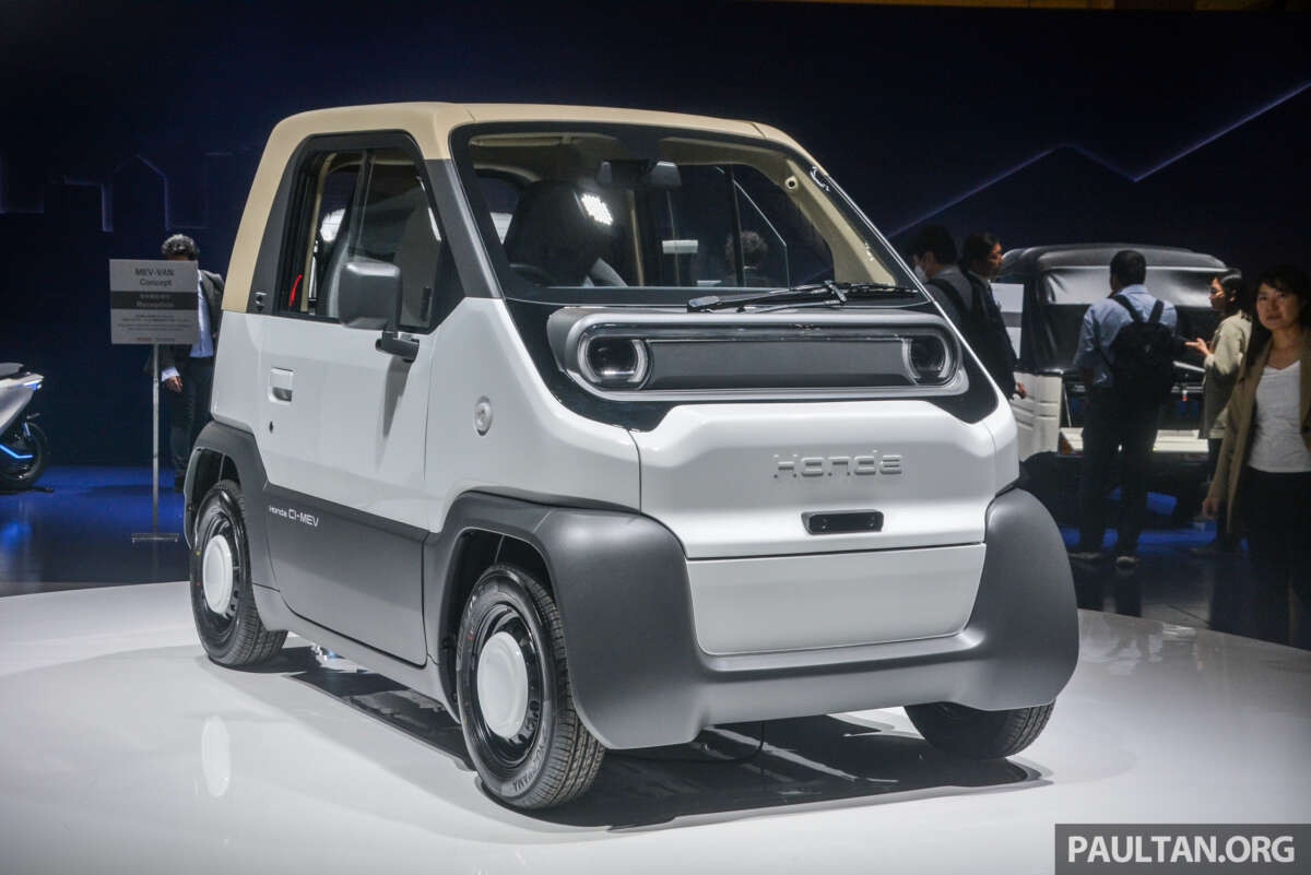 Honda ra mắt xe điện hai chỗ tự lái CI-MEV