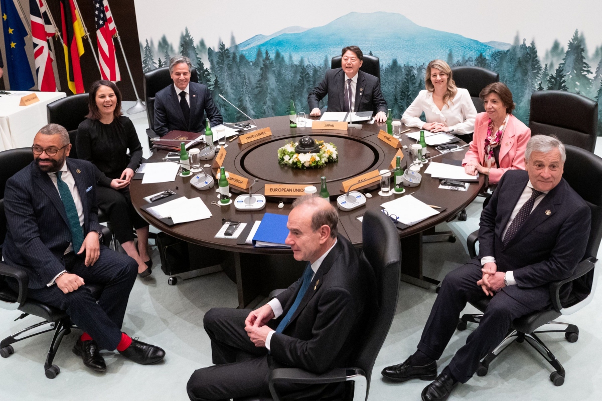Ngoại trưởng G7 sẽ tập trung thảo luận về chiến tranh và AI