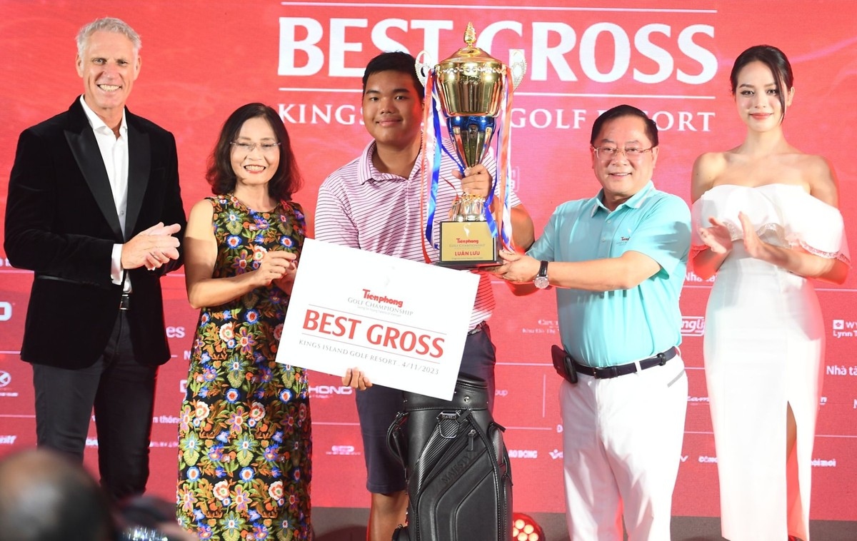 VĐV 16 tuổi giành chức vô địch ở Tiền Phong Golf Championship 2023