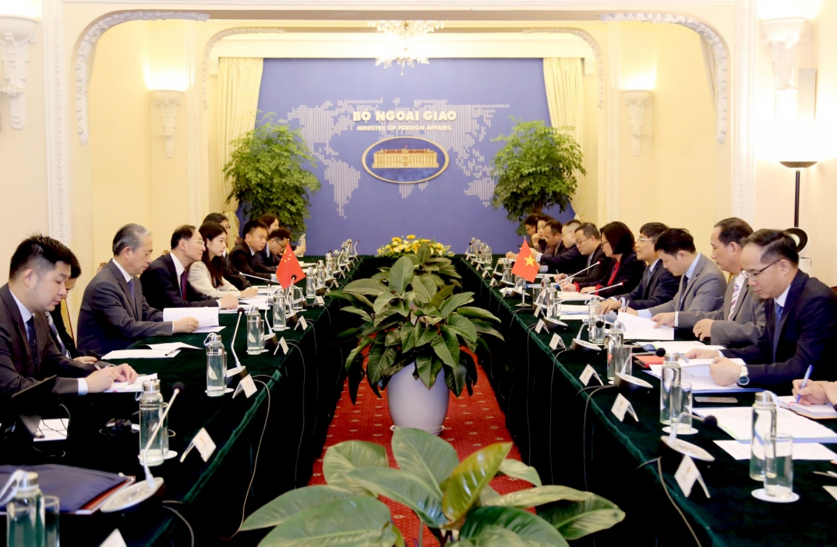 Cuộc gặp hai Trưởng đoàn đàm phán cấp Chính phủ về biên giới Việt Nam-Trung Quốc
