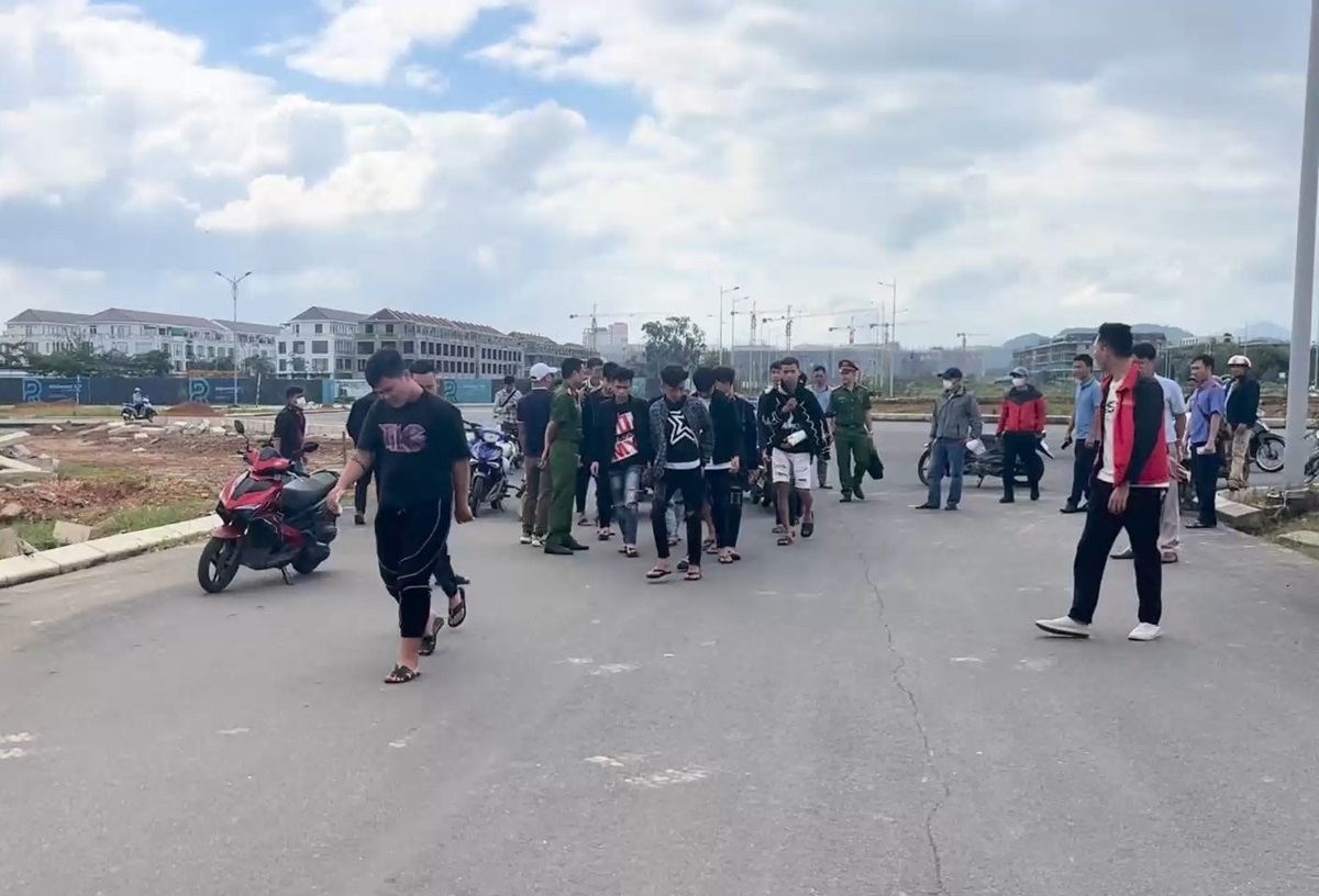 Thừa Thiên Huế bắt giữ nhóm thanh, thiếu niên gây rối trật tự công cộng