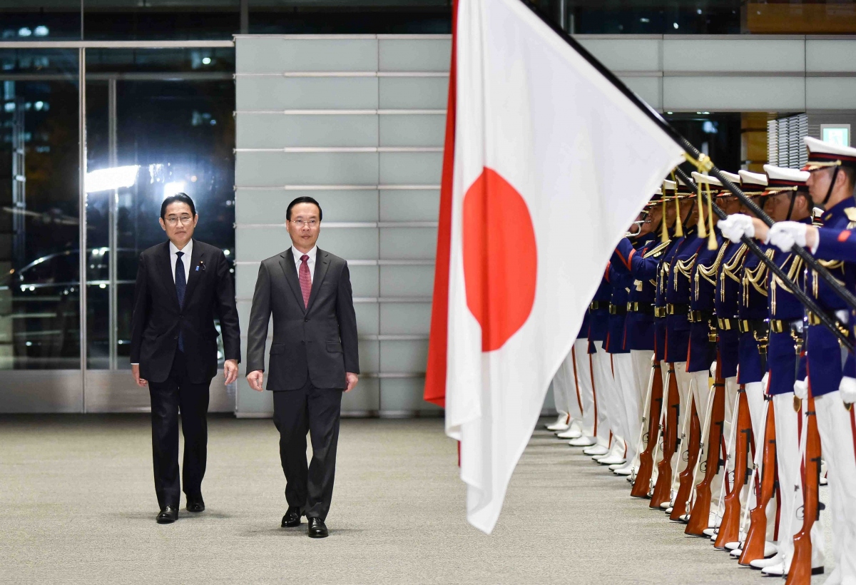 Tuyên bố chung về việc nâng cấp quan hệ Việt Nam - Nhật Bản