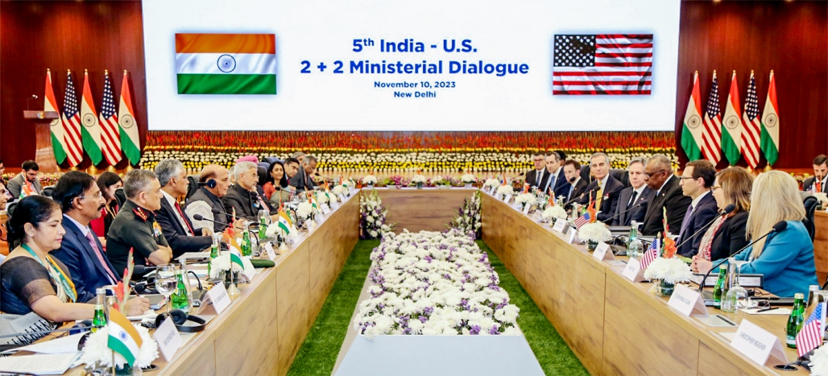 Đối thoại 2+2 Ấn Độ-Mỹ tập trung vào Ấn Độ Dương-Thái Bình Dương