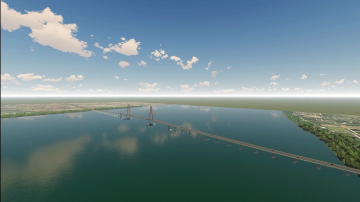 Bến Tre-Trà Vinh thống nhất vị trí xây cầu Cổ Chiên 2 với kinh phí 3.500 tỷ đồng