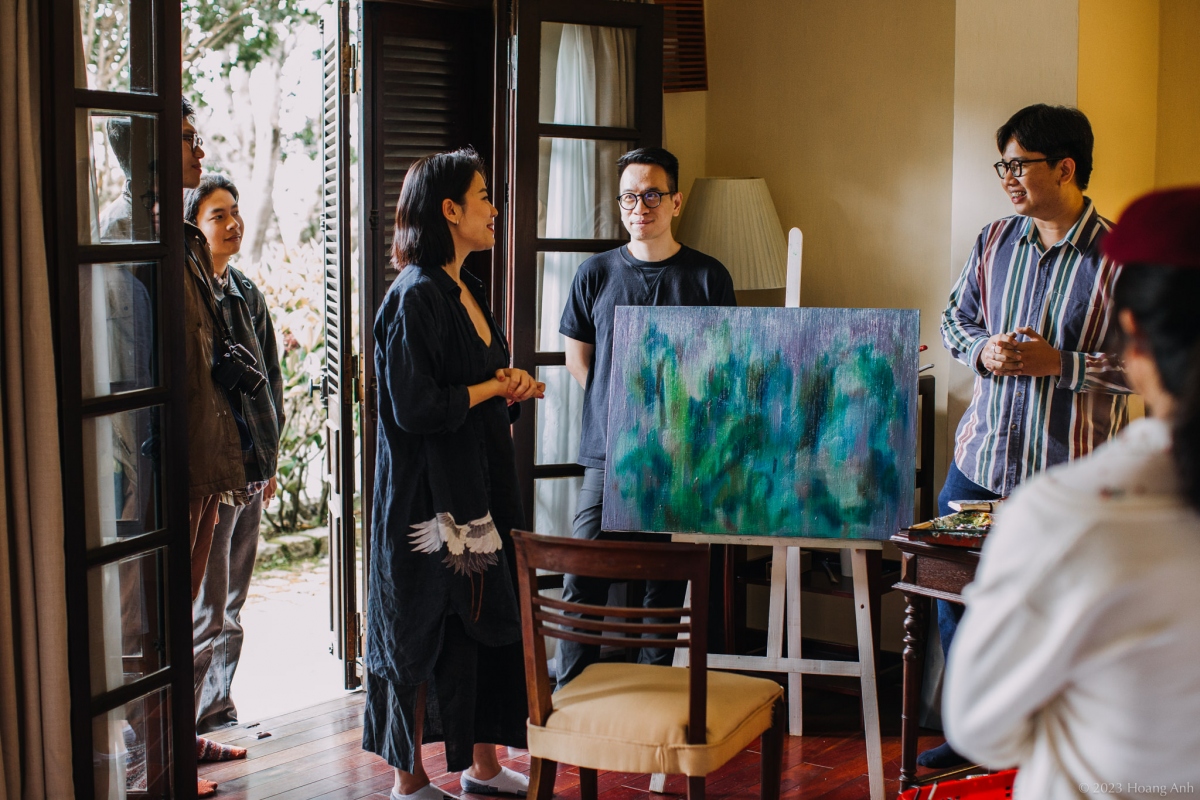 Triển lãm "Những trường thị giác" của 3 họa sĩ trẻ tại Đà Lạt