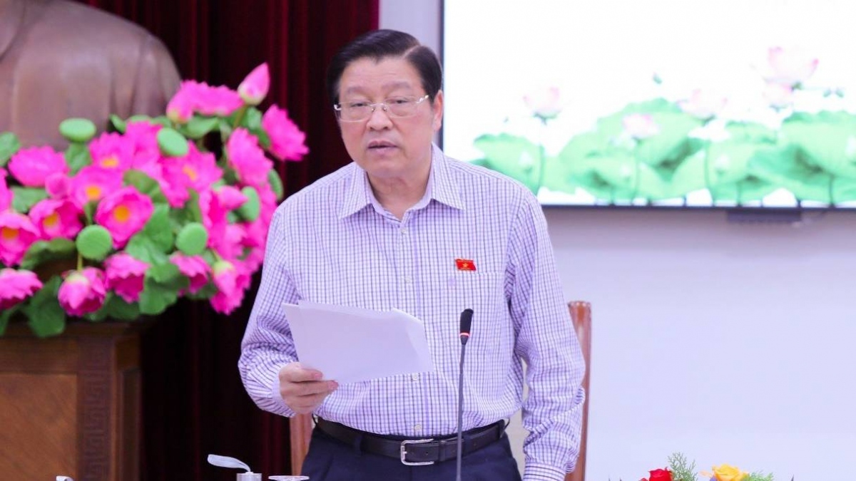 Ông Phan Đình Trạc chủ trì thông báo dự thảo kết quả kiểm tra Bộ VH-TT&DL