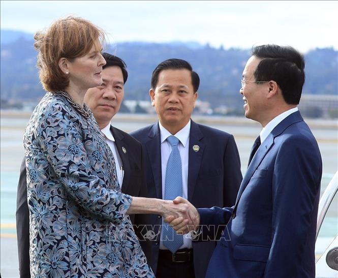 Chủ tịch nước đến San Francisco, bắt đầu tham dự Tuần lễ Cấp cao APEC 2023