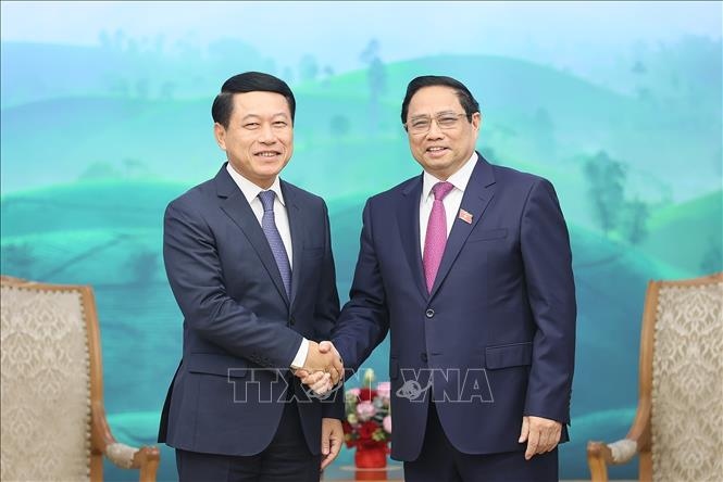 Thủ tướng Phạm Minh Chính tiếp Phó Thủ tướng, Bộ trưởng Bộ Ngoại giao Lào