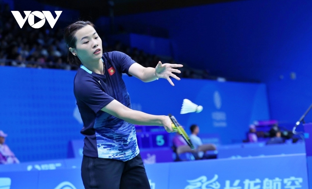 Nguyễn Thùy Linh gây sốc thắng nhà vô địch thế giới và Olympic Carolina Marin