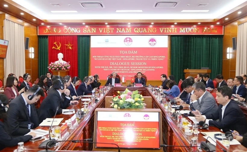 Quan hệ Đối tác Chiến lược giữa Việt Nam - Singapore phát triển tốt đẹp