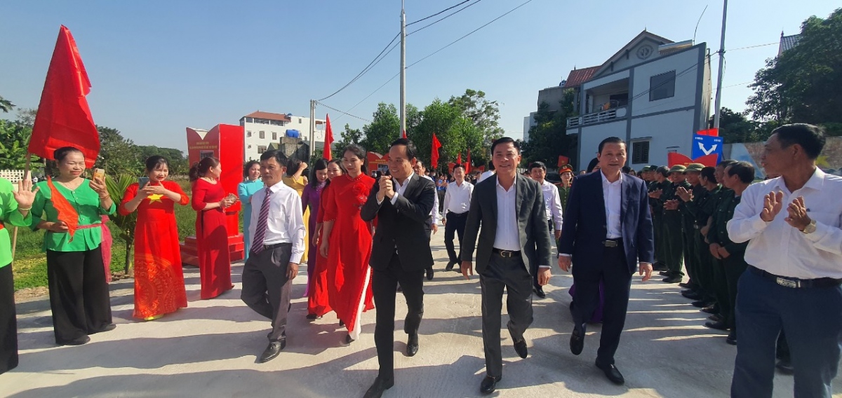 Phó Thủ tướng Trần Lưu Quang dự ngày hội đại đoàn kết tại Thanh Hóa