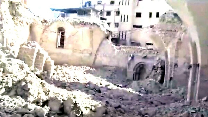 Israel phá hủy thánh đường Hồi giáo lâu đời nhất và lớn nhất Gaza