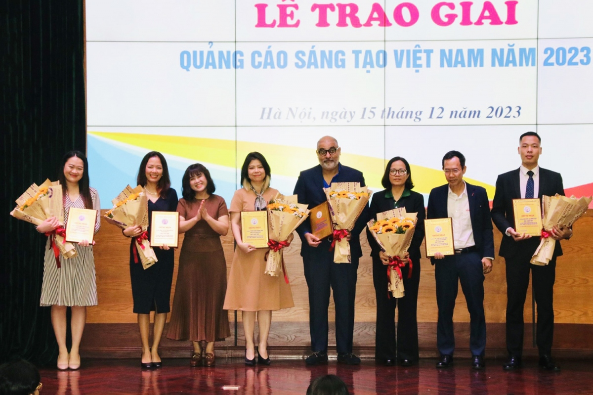11 tác phẩm được trao tặng Giải thưởng Quảng cáo sáng tạo Việt Nam 2023