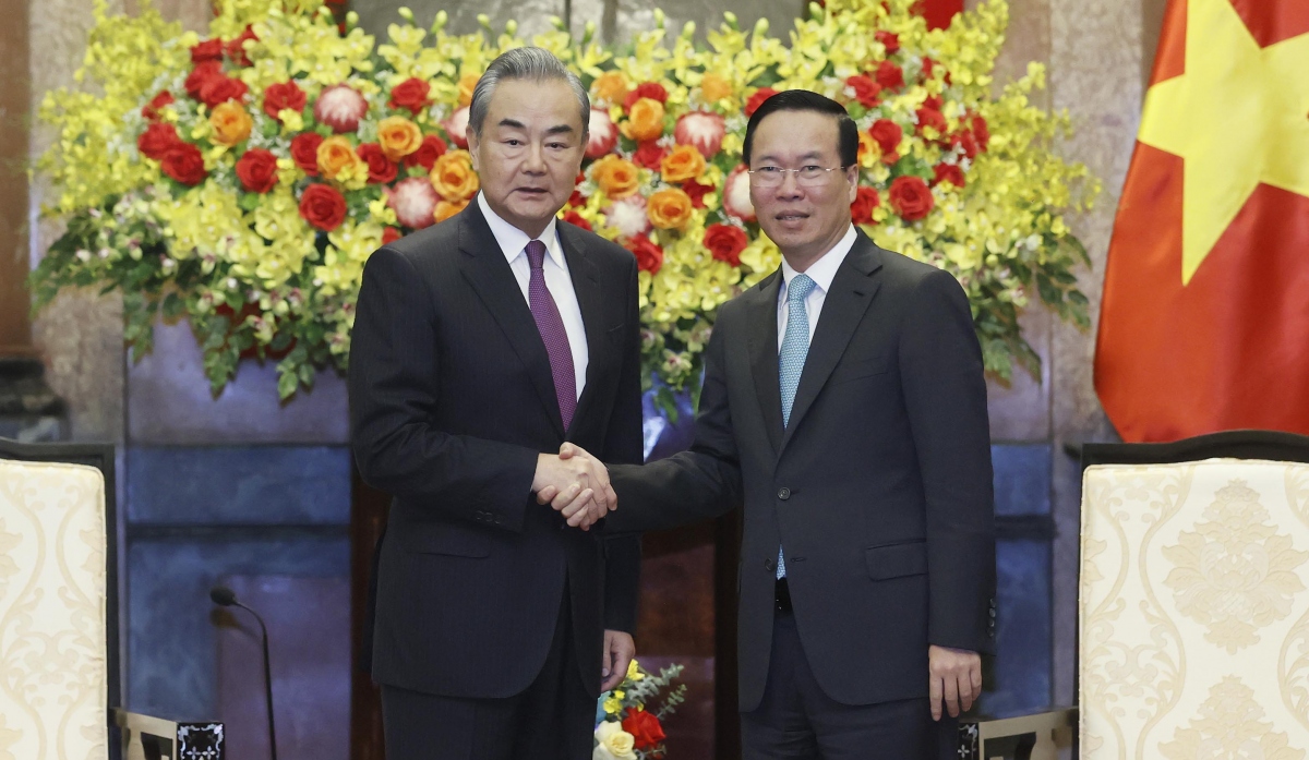 Chủ tịch nước đề nghị Việt Nam - Trung Quốc tăng cường tiếp xúc cấp cao