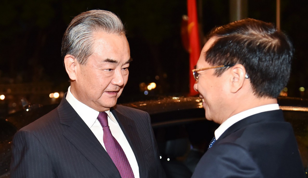 Bộ trưởng Bùi Thanh Sơn hội đàm với Bộ trưởng Ngoại giao Trung Quốc Vương Nghị