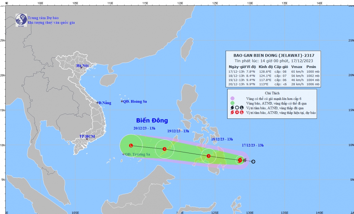 Ứng phó bão, áp thấp nhiệt đới trên Biển Đông