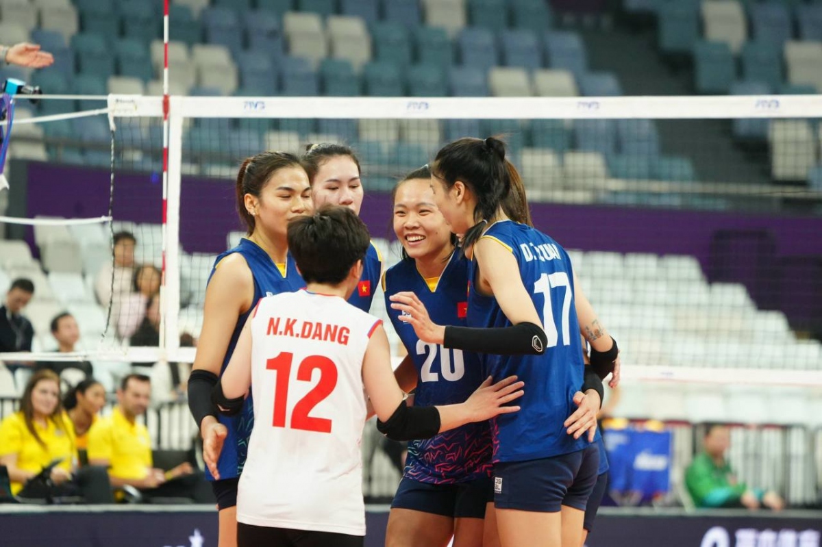 ĐT bóng chuyền nữ Việt Nam nhận thất bại trước nhà vô địch Nam Mỹ
