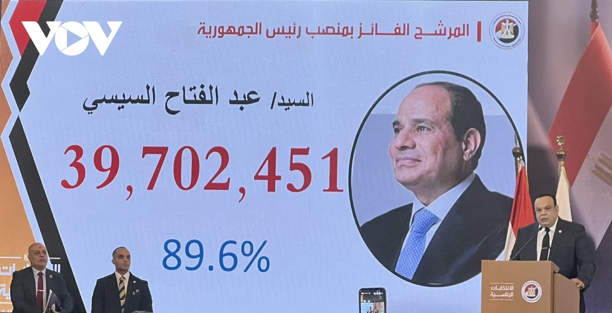 Chủ tịch nước Võ Văn Thưởng gửi điện chúc mừng Tổng thống Ai Cập tái đắc cử