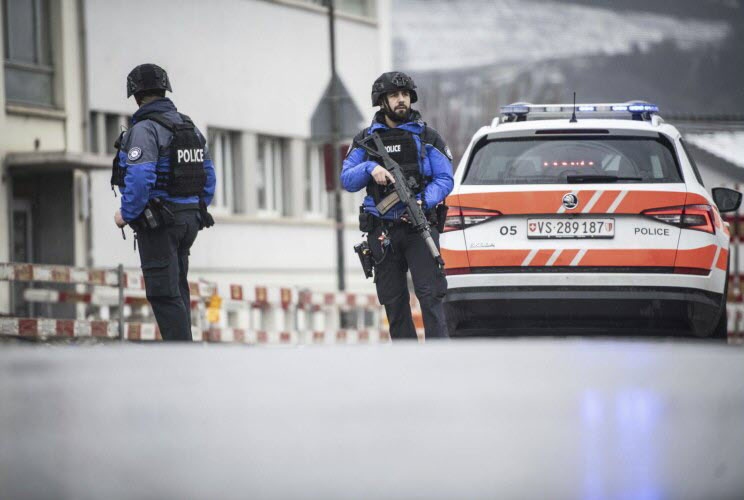 Nổ súng ở Thụy Sĩ khiến 2 người chết, 1 người bị thương