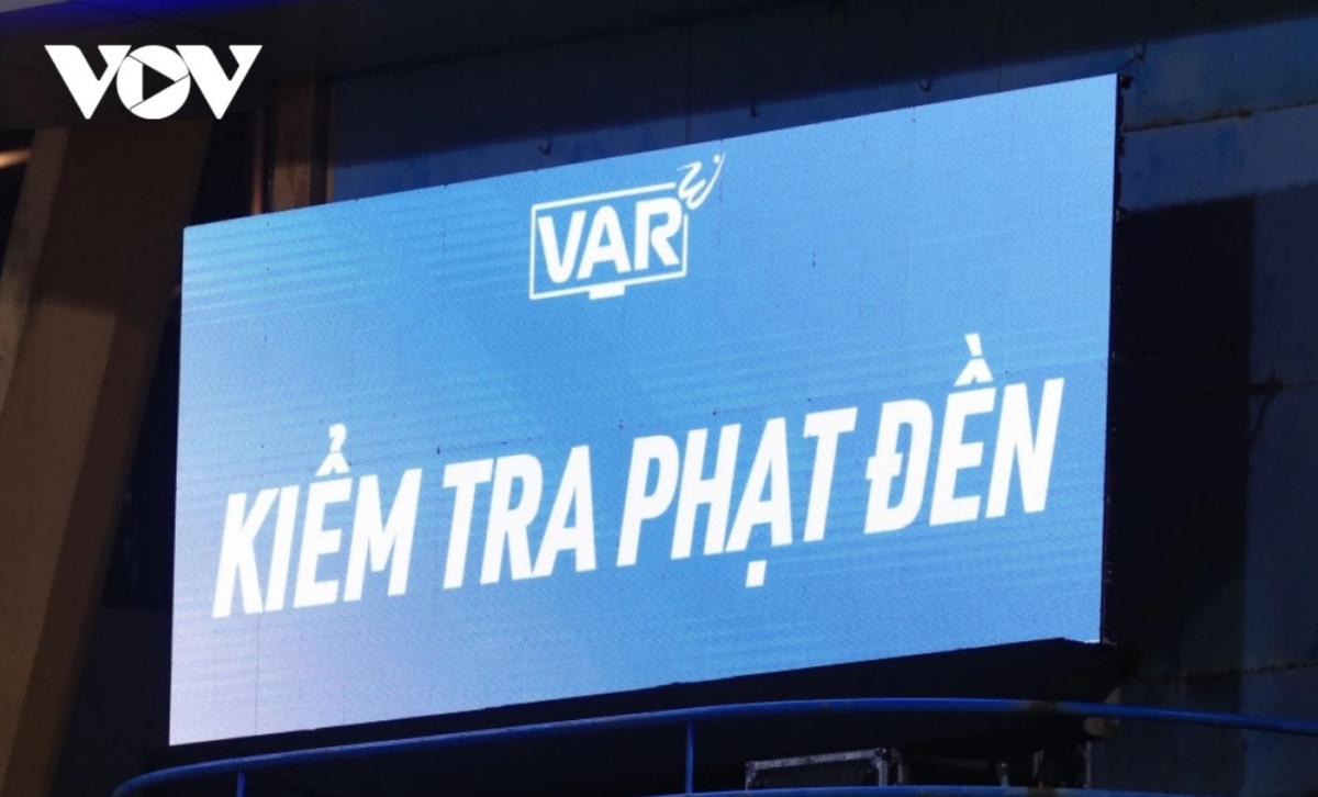Lộ diện 2 trận đấu tại vòng 7 V-League có áp dụng VAR
