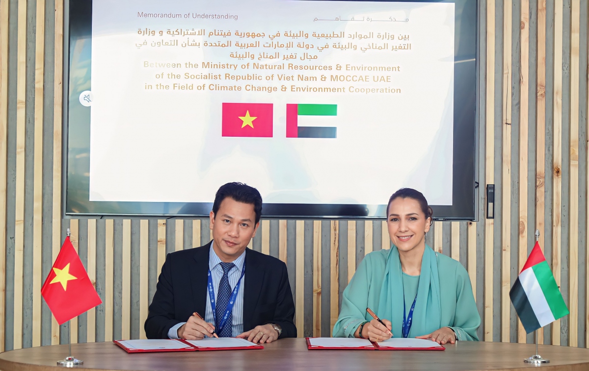 Việt Nam và UAE tăng cường hợp tác về ứng phó với biến đổi khí hậu và môi trường