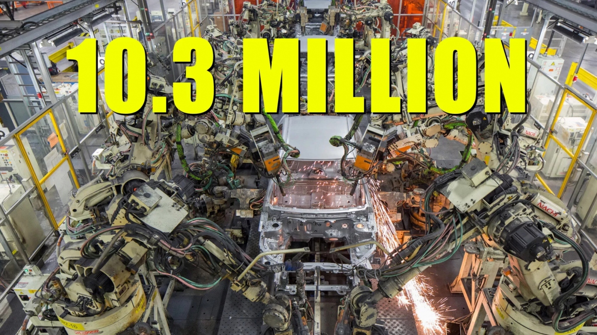 Toyota có thể sản xuất tới 10,3 triệu xe trong năm 2024