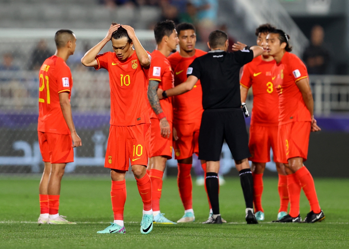 Kết quả Asian Cup 2023: VAR từ chối bàn thắng, ĐT Trung Quốc hoà ĐT Tajikistan