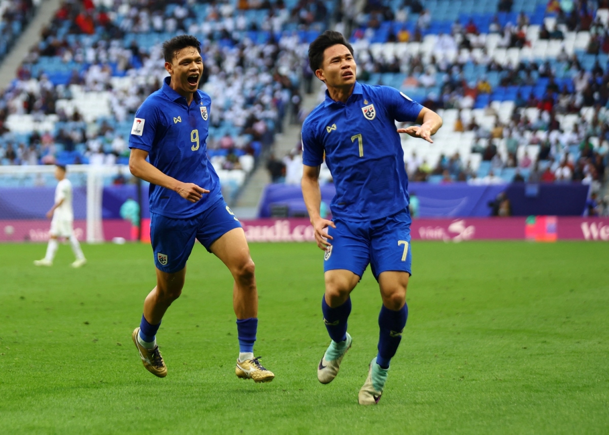 Kết quả Asian Cup 2023: Thái Lan thất bại trước Uzbekistan
