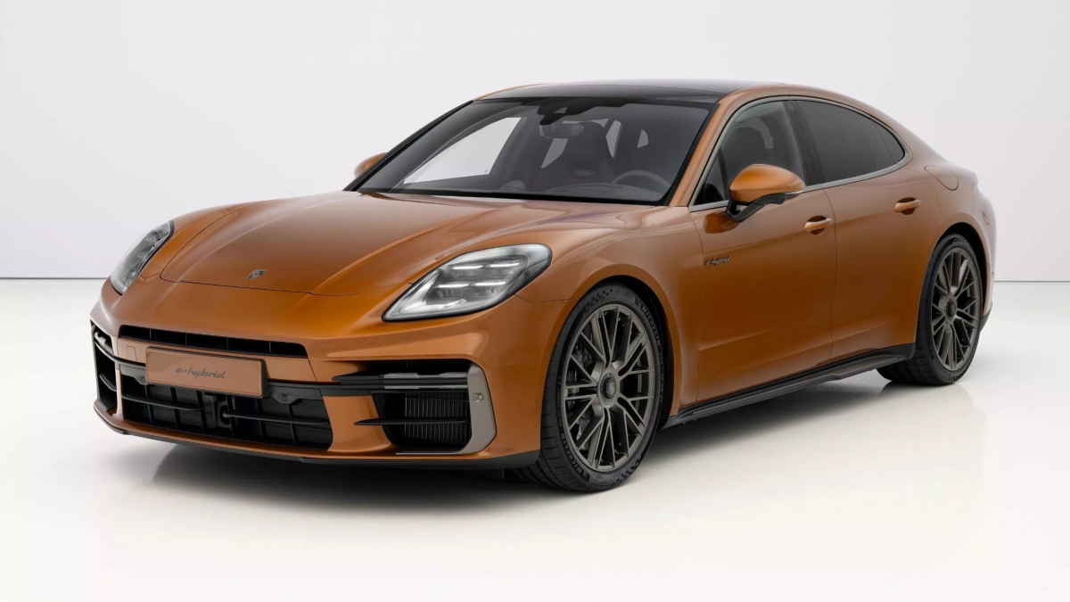 Porsche Panamera 2024 “nhún nhảy” với hệ thống treo khí nén chủ động
