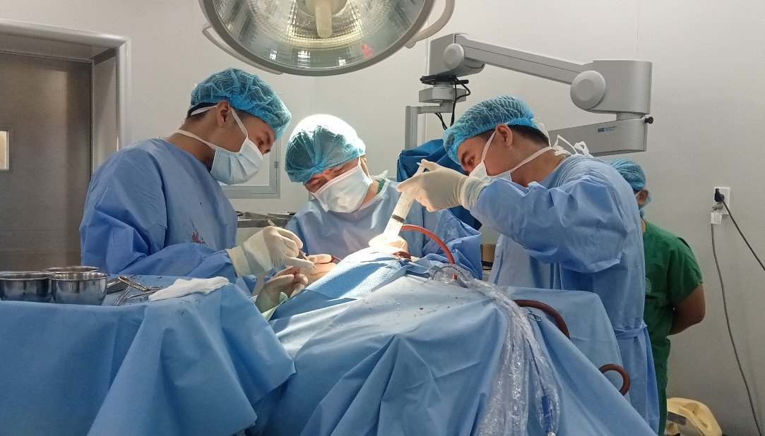 Bệnh viện quân y 120 phẫu thuật thành công cho bệnh nhân u não khổng lồ