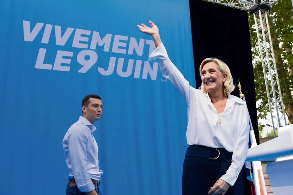 Bầu cử Quốc hội châu Âu: Đảng cực hữu “Tập hợp quốc gia” đang dẫn đầu tại Pháp
