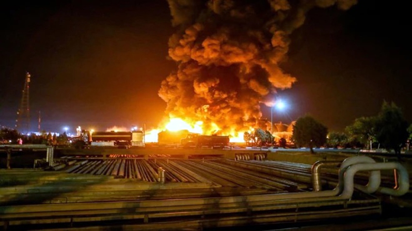 Nổ nhà máy mỹ phẩm ở Iran do rò rỉ khí gas, 53 người bị thương