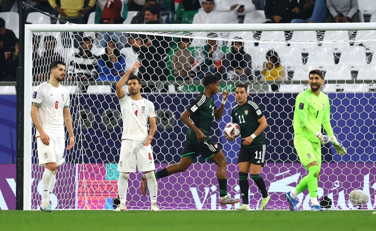Kết quả Asian Cup 2023: UAE giành vé đi tiếp kịch tính dù thua Iran