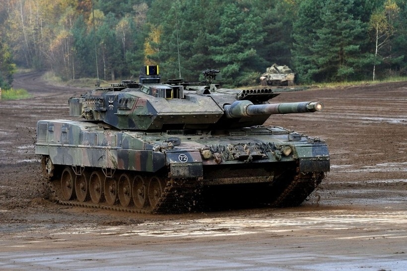 Nga ồ ạt dội hỏa lực tấn công trung đội Leopard 2A6 của Ukraine