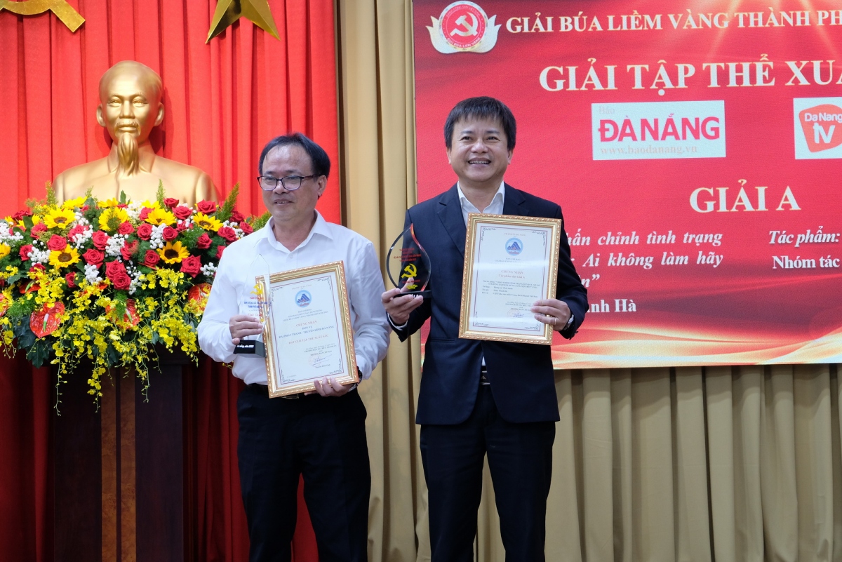 VOV miền Trung đoạt giải A Búa liềm vàng thành phố Đà Nẵng 2023