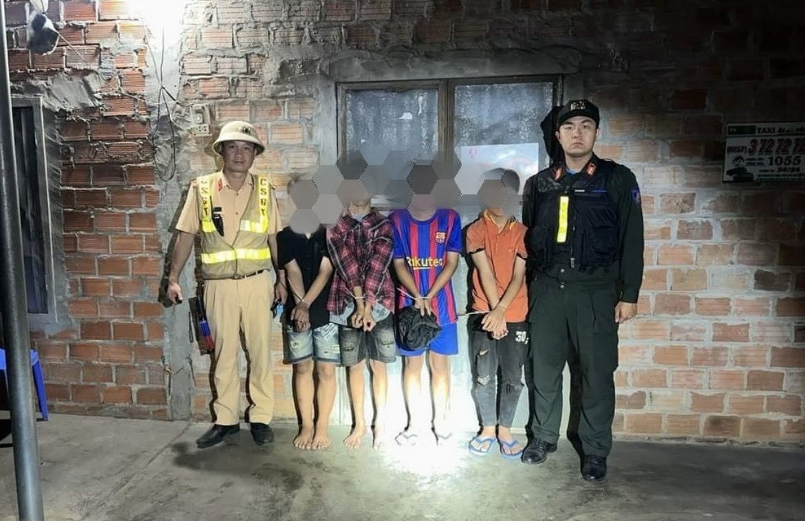4 thiếu niên từ Bình Định vào Phú Yên trộm hàng loạt xe máy