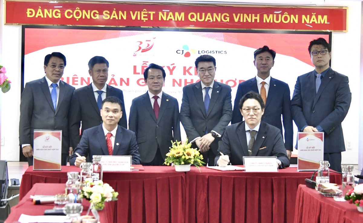 Saigon Co.op và CJ Group ký kết hợp tác chiến lược về vận chuyển hàng hóa
