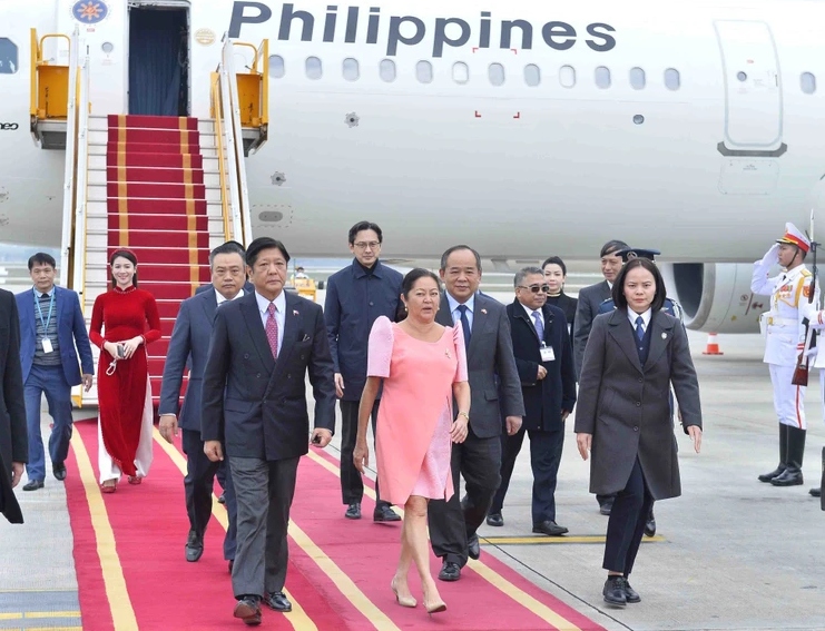 Hôm nay, Lễ đón Tổng thống Philippines thăm cấp Nhà nước tới Việt Nam