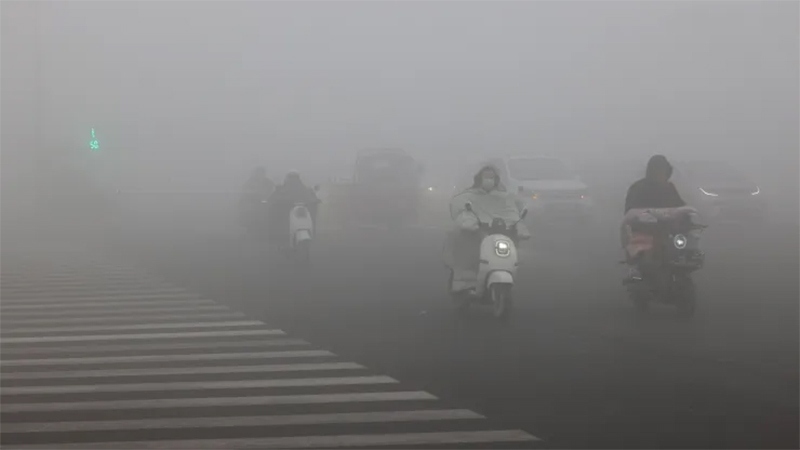 Trung Quốc cảnh báo sương mù 9 ngày liên tiếp