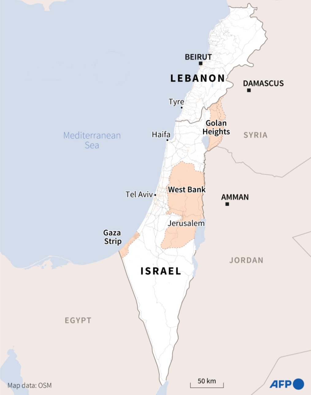 Israel cảnh báo về khả năng xảy ra cuộc chiến biên giới với Lebanon