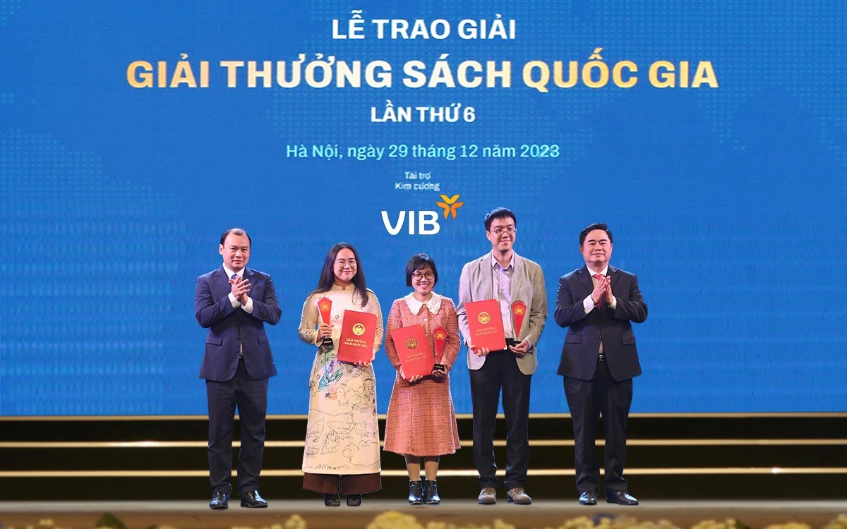 VIB đồng hành Giải thưởng Sách Quốc Gia, tôn vinh tri thức, văn hóa Việt