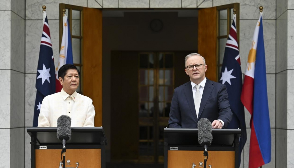 Australia và Philippines thúc đẩy hợp tác hàng hải