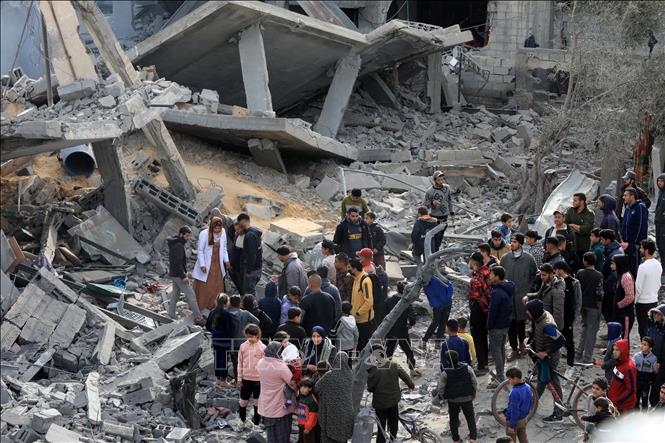Quốc tế lo ngại sau cuộc không kích của Israel nhằm vào thành phố Rafah, Gaza
