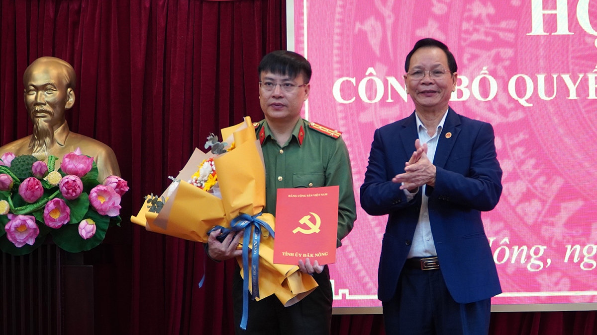 Đại tá Nguyễn Thanh Liêm tham gia Ban Thường vụ Tỉnh ủy Đắk Nông
