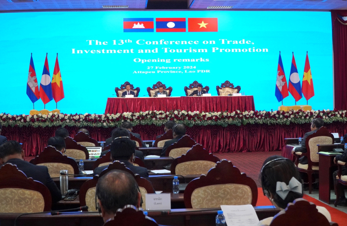 Việt Nam đầu tư hơn 3,7 tỷ USD vào Tam giác phát triển thuộc Lào và Campuchia
