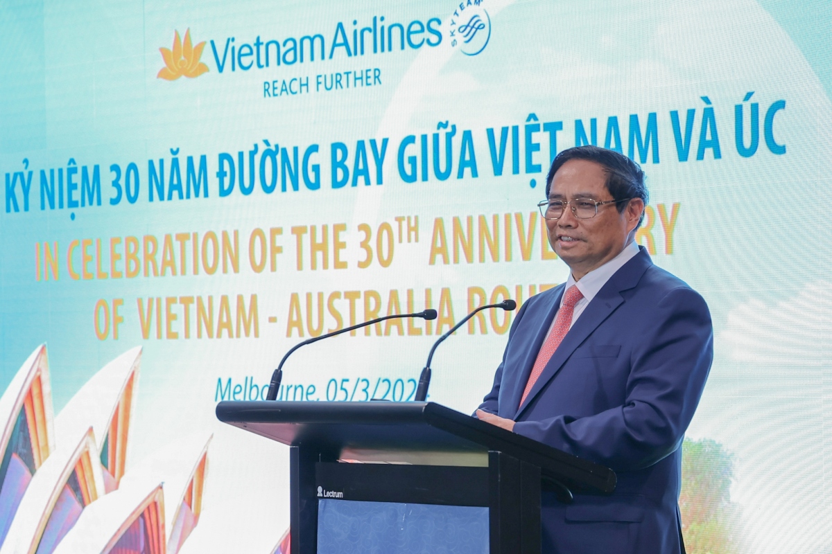 Vietnam Airlines kỷ niệm 30 năm đường bay thẳng Việt Nam - Australia