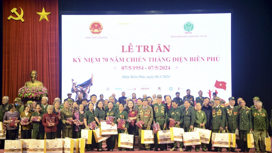 Hoạt động đặc biệt tri ân các anh hùng liệt sĩ, chiến sĩ Điện Biên vào tháng 4