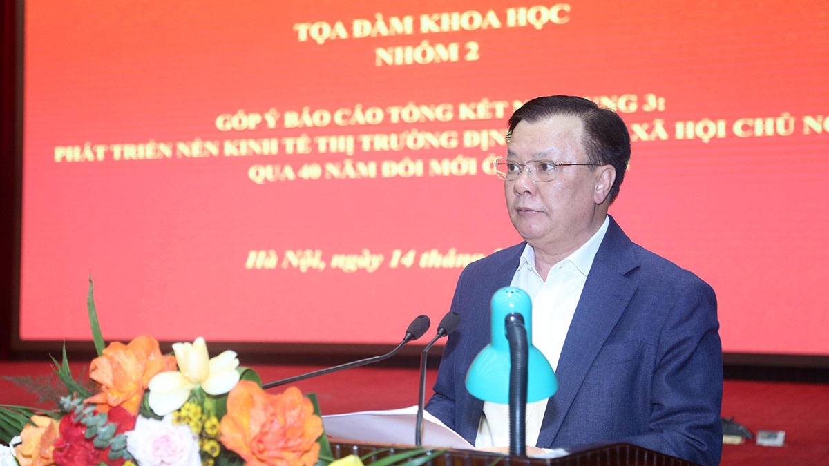 Phát triển nền kinh tế thị trường định hướng XHCN qua 40 năm đổi mới ở Việt Nam