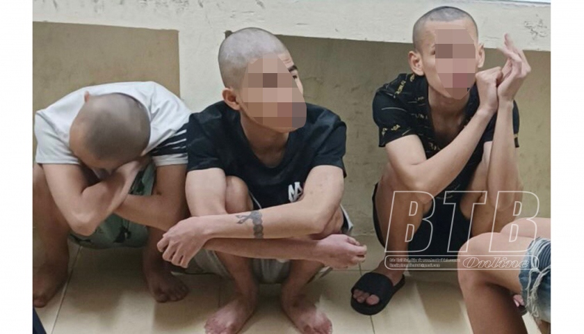 Khởi tố 4 thanh thiếu niên mang đao đi chặn xe, cướp tài sản tại Thái Bình