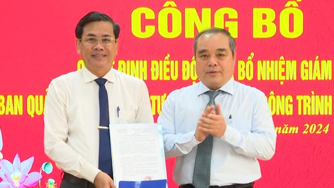 Ban Quản lý dự án giao thông tỉnh Quảng Ngãi có Giám đốc mới